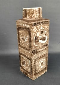 Royal Copenhagen Baca Vase Numbered 719/3259 9 inches tall. Dirty inside. Please see images for