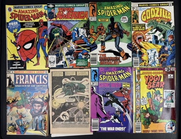 Avengers Marvel Comics Bronze Age Lot of 8 Description Reader copies with signs of age/wear