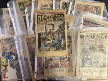 Mystery Lot Coverless Silver and Bronze Age Comics Spider-Man, Tomb of Dracula, Superman and more