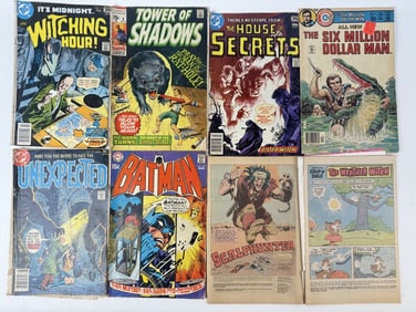 60s 70s Mixed Comics Lot Reader copies with signs of age/wear including spine creasing, wrinkles,