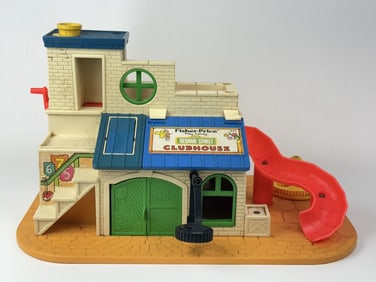 Vintage Fisher Price Sesame Street Clubhouse House only. No figures or accessories.