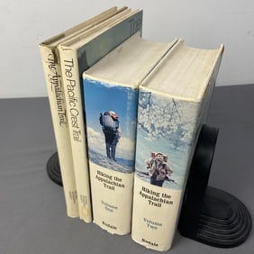 Appalachian & Pacific Crest Trail Books Set of 4 The Appalachian Trail by Ronald M Fisher, published