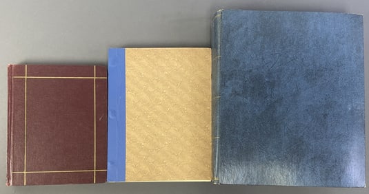 Vintage Scrapbook & Journals Set of Three Scrapbook with photographs & articles from Detroit & Ann