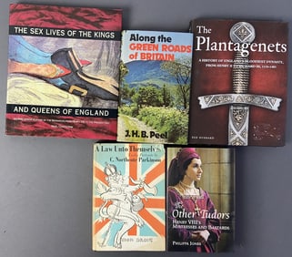 British Royalty History Books Set of Five The Sex Lives of the Kings and Queens of England by Nigel