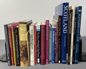 Scotland History Books Set of Twenty-Two 22 hardcover and softcover books on Scotland, Scottish