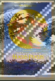 1993 Hocus Pocus One Sheet Movie Poster Measures 27 x 40 inches. Double sided from closed movie (1 of 10)