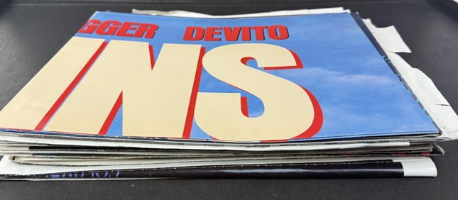 Folded Movie Poster Mystery Lot 1 1980s From closed movie theater collection. What might you find?