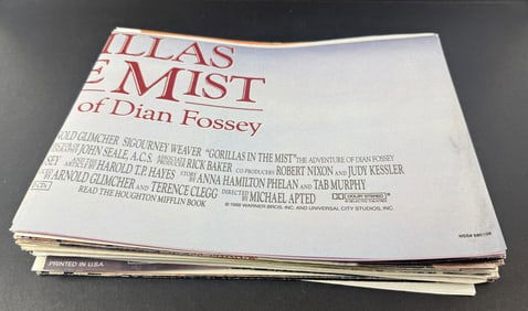 Folded Movie Poster Mystery Lot 3 1980s From closed movie theater collection. What might you find?