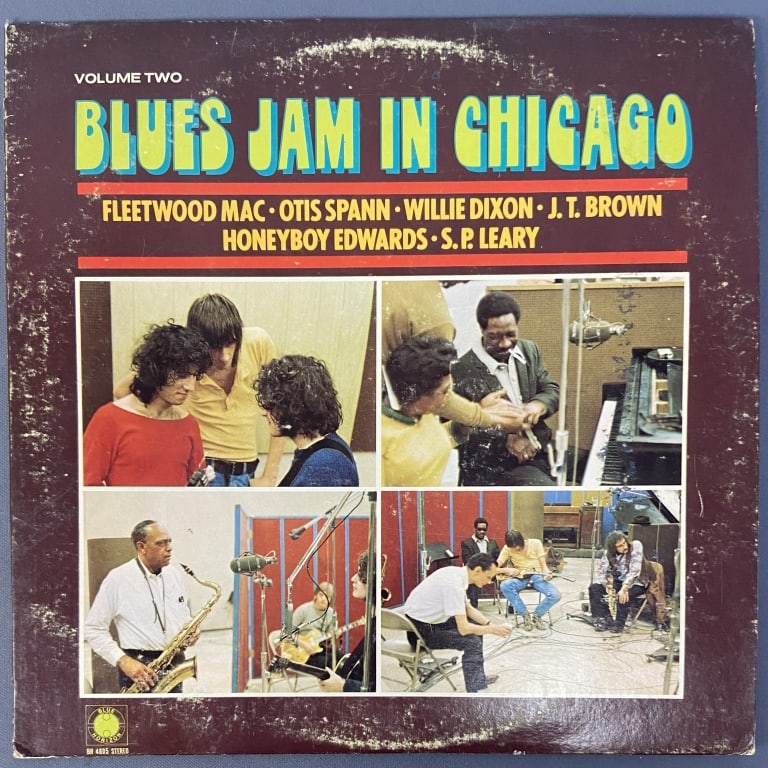 Blues Jam in Chicago Vinyl LP Record Blues Jam in Chicago featuring Fleetwood Mac, Otis Spann, (1 of 7)