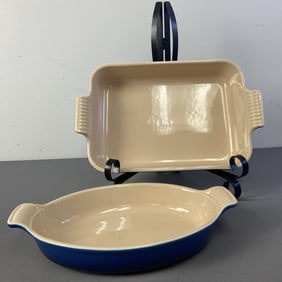 Le Creuset Stoneware Au Gratin & Baking Dish Le Creuset Heritage stoneware baking dishes, au gratin