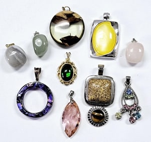 Assorted Costume Necklace Pendants & Sliders Assorted Costume Necklace Pendants & Sliders
