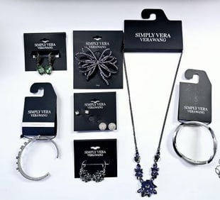Simply Vera Vera Wang Jewelry Collection on Cards Simply Vera Vera Wang Jewelry Collection on Cards