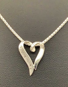 925 Sterling A Mother Holds Her Child’s Hand For A Short While & Their Hearts Forever