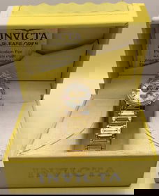 Invicta Swiss Chronograph Quartz Watch #316L Box is a little