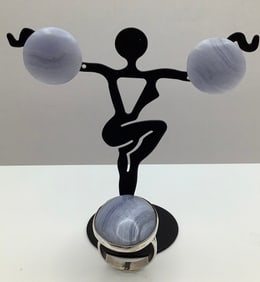 Blue Lace Agate Ring & Pierced Earrings Ring is size 8.5 & 11.8