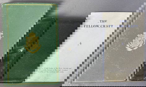 Vintage Masons Books Set of Three The Fellow Craft booklet by the Masons for the State of New (1 of 7)