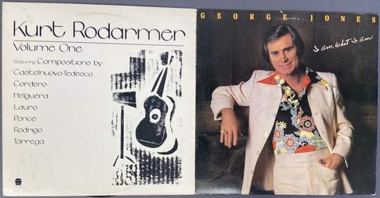 Rodarmer & Jones Vinyl LP Records Set of Two Kurt Rodarmer Volume One, Nevada Rhodes Dads Company,