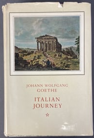 Italian Journey by Johann Wolfgang Goethe Book Italian Journey by Johann Wolfgang Goethe, translated