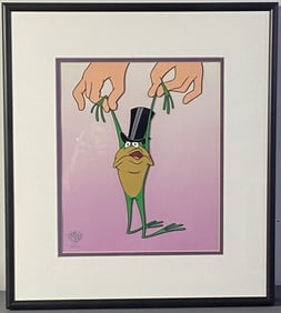 Michigan J Frog Warner Bros. Sericel Framed Ribet! Sericel featuring Michigan J Frog from Looney
