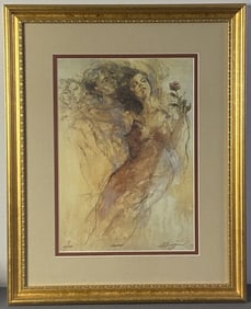 Finesse Lithograph by Gary Benfield Signed Finesse by Gary Benfield, signed and numbered 111/175.