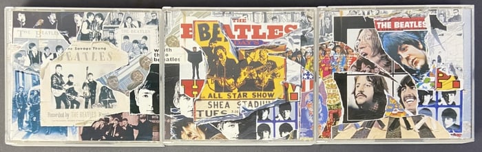 Beatles Anthology 1, 2, and 3 on Compact Discs The complete three volume Beatles Anthology, two