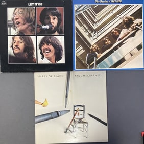 Beatles McCartney Vinyl LP Record Albums Set of 3 The Beatles 1967-1970, Apple Records 1A