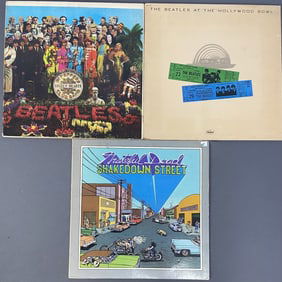 Vinyl Records Beatles & Grateful Dead Set of Three The Beatles at the Hollywood Bowl, Capitol