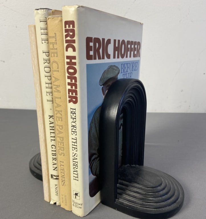Vintage White Covered Books Set of Four Before the Sabbath by Eric Hoffer, published by Harper & (1 of 16)