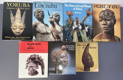 African Art & History Books Set of Seven The Dance, Art, and Ritual of Africa by Michel Huet,