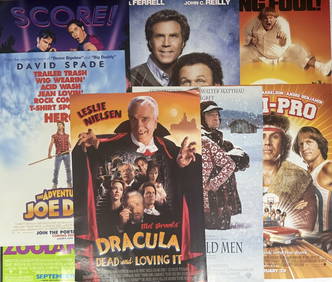 Comedy Movie Poster Lot Measure 27 x 40 inches double sided. From closed movie theater collection. (1 of 4)