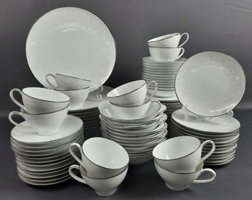 Noritake Patrice 6901 Dinner Service for 12 12 each of the
