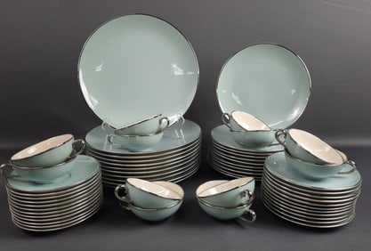 MCM Franciscan Dawn China Service for 11 11 10.5 inch plates