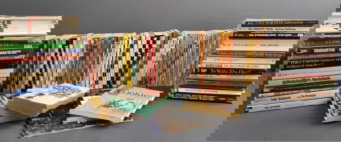 Large Assorted Lot of Paperback Books Not all inspected. Please see images for details regarding the