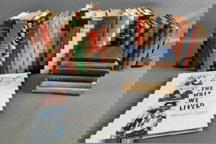 Assorted Hardcover Book Lot Not all inspected. Please see images for details regarding the