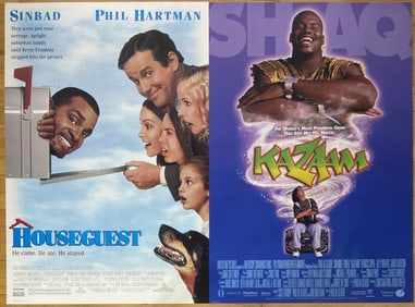 Family Movie Posters Kazam & Houseguest One sheet double sided movie posters for Houseguest starring