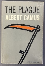 Albert Camus The Plague Book 1948 Early edition of The Plague by Albert Camus, published by Modern