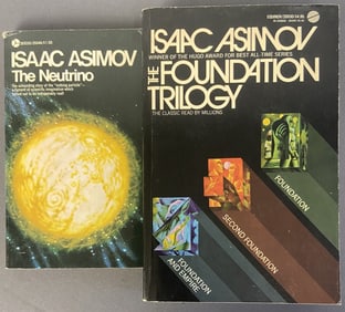 Isaac Asimov Books Set of Two The Foundation Trilogy bound in one book. Published by Equinox,