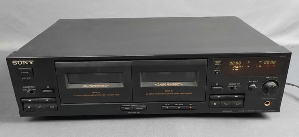 Sony Stereo Cassette Deck TC WR445 Serial No 4C