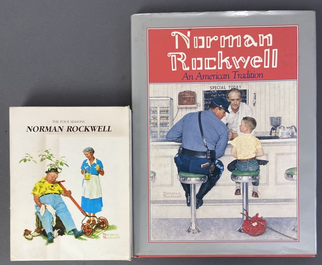 Norman Rockwell Books 4 Seasons Four seasons Norman Rockwell set, Spring, Summer, Winter and Fall. (1 of 12)