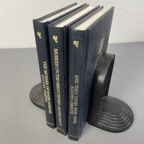 Agatha Christie Mystery Collection Books Set of 3 Murder on the Orient Express (January 1983), The