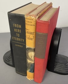 Classic Literature, Jones Twain & Stevenson From Here to Eternity by James Jones, published by