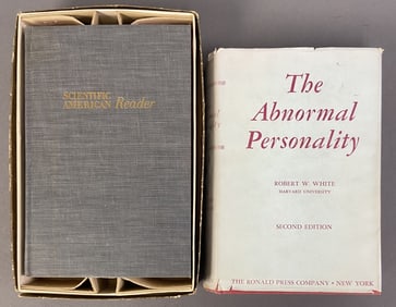 Vintage Science Books, Abnormal Personality The Abnormal Personality by Robert W White, published by