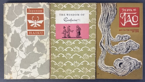 Peter Pauper Press Books Tao, Haiku, Confucius Three book from Peter Piper Press, Japanese Haiku