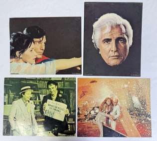 1978 Superman Movie Oversized Stills Lot 11 x 14 inches. From closed movie theater collection.