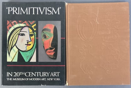 Primitivism Art Books Set of Two Primitivism in 20th Century Art edited by William Rubin, published