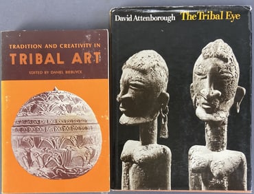 Tribal Art and History Books Set of Two Tradition and Creativity in Tribal Art edited by Daniel