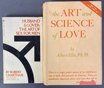 Vintage Sex & Marriage Books Set of Two Husband & Lover: the Art of Sex for Men by Robert Chartham.