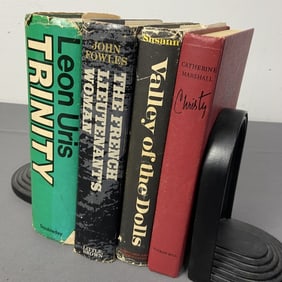 4 Vintage Novels Uris, Fowles, Susann, Marshall Christy by Catherine Marshall, published by