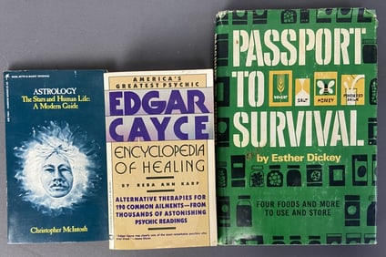 Astrology, Edgar Cayce, & Survival Food Books Astrology the Stars and Human Life: A Modetn Guide by