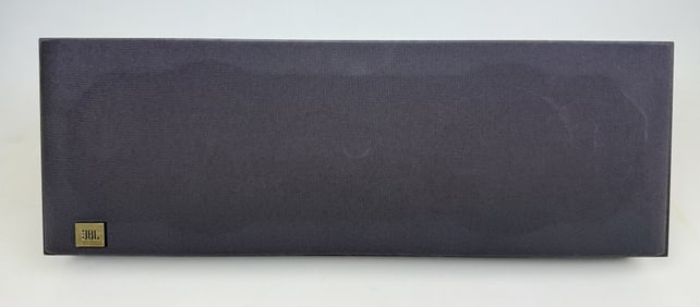 JBL SC305 Center Speaker Untested. 20 inches wide. 7 inches tall. 6 inches deep. No holes in grill